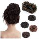 thumbnail image 4 of Clip In Hair Messy Bun Hair Extensions Updo Scrunchie Hairpiece Natural, 4 of 5