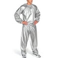 thumbnail image 3 of CAROOTU Heavy Duty Sauna Sweat Suit Exercise Gym Suit Fitness Weight Loss Anti-Rip, 3 of 6