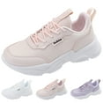 thumbnail image 6 of Sopiago Women Running Sneakers Women's Low Top Basketball Sneaker, Wide Width Available White,39, 6 of 6