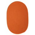 thumbnail image 1 of Colonial Mills Rug BR74R024X144 Boca Raton - Rust 2 ft. x 12 ft. Braided Rug, 1 of 1