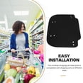 thumbnail image 3 of HEALEEP Shopping Trolley Base Grocery Cart Base Plate Black Plastic Easy Installation 1Pack, 3 of 7
