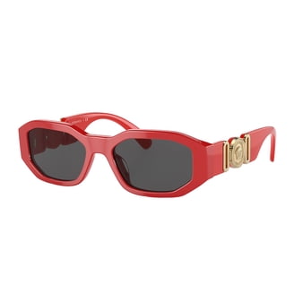 Sale! New Versace Red Medusa Unisex Sunglasses Medusa Biggie Sunglasses Red | VERSACE US main image 3
