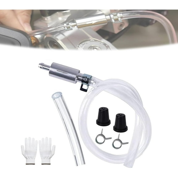 Brake Bleeder Hose One Way Check Valve,One Way Brake Bleeder Valve,Brake Bleeder Kit for Hydraulic System Bleeding,Car Clutch Fluid Replacement Hose for Car,Motorcycle,Electric Vehicle(1pc)