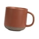 thumbnail image 1 of Taza de café de cerámica, taza de té para adultos y niños, taza de leche reutilizable de 350ml, taza de café para bebidas, café con leche, jugo, cocin Naranja, 1 of 9