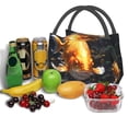 thumbnail image 3 of Disketp Golden Koi And Treasure Insulated Bags, Insulated Cooler Bag Totes for Lunch Beach Camping, 3 of 6