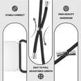thumbnail image 3 of Crossbody Case for iPhone 14 Plus,Clear Case for iPhone 14 Plus [ with Adjustable Lanyard Strap ] Clear Soft TPU Anti-Yellowing Shockproof Phone Protective Cover for iPhone 14 Plus - Black, 3 of 12