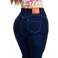 thumbnail image 3 of Pantalon Acampanado Colombiano De Dama Con Stretch Itzi 528, 3 of 7