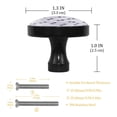 thumbnail image 3 of 4 Pcs Paw Knobs for Kitchen Cabinet Cupboard Dresser Bookcase Drawer Pulls Handles Round Home Decor, 3 of 5