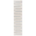 thumbnail image 5 of SAFAVIEH Orwell Isidora Striped Area Rug, Ivory/Blue, 6'7" x 6'7" Round, 5 of 9