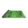 thumbnail image 2 of Ahgly Company Indoor Rectangle Abstract Green Modern Area Rugs, 5' x 7', 2 of 4
