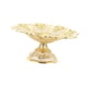 thumbnail image 5 of Cuenco decorativo con pedestal, frutero en relieve dorado, plato de fruta de Metal, plato de fruta para KTV, sala de estar, comedor, restaurante, 5 of 9
