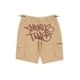 thumbnail image 5 of Pantalones cortos holgados y casuales de verano para hombre con estampado de letras de hip hop de moda urbana americana, 5 of 5