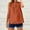 Orange, variant on Womens Sleeveless Button Down Shirt Collared Cotton Linen Blouse Casual Shirts Basic Tank Top
