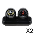 thumbnail image 1 of Paquete de 2 o 4 brújulas y termómetros extraíbles 2 en 1 para coche, adhesivos para furgonetas, camiones y vehículos 2 piezas, 1 of 8