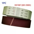 thumbnail image 5 of 1 Pcs Sanding Belts 100 x 915mm 4'' x 36'' Cloth Belt Sanders 800 Grit, 5 of 6