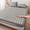 Gray, variant on Soft Breathable Mattress Topper with Deep Pocket, Waterproof Mattress Protector for Bedroom, Dorm, Hotel