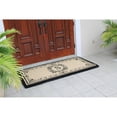 thumbnail image 5 of First Impression Scrolled Medallion Monogrammed Indoor/Outdoor Door Mat, 5 of 11