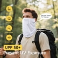 thumbnail image 4 of OZERO Face Mask Neck Gaiter: Sun Protection Scarf Gator Breathable Cooling for Summer Outdoor Activities, Hiking, Cycling, 4 of 7