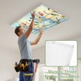 thumbnail image 4 of Colorful Birds Magnetic Fluorescent Light Covers for Ceiling Lights 2 x 4 Feet, Modern Oil Painting Art Spring Office Classroom Kitchen Drop Ceiling Light Covers Lighting Filters Shade Panel 3 Packs, 4 of 9