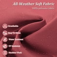 thumbnail image 4 of Kimunuk 14 Pcs Outdoor Slipcovers for Cushion, Replacement Outdoor Patio Cushion Covers with 3 Size, Waterproof and Zippered, Fit for Outdoor Furniture, Patio Sofa Couch, Covers Only, Fuchsiared, 4 of 6
