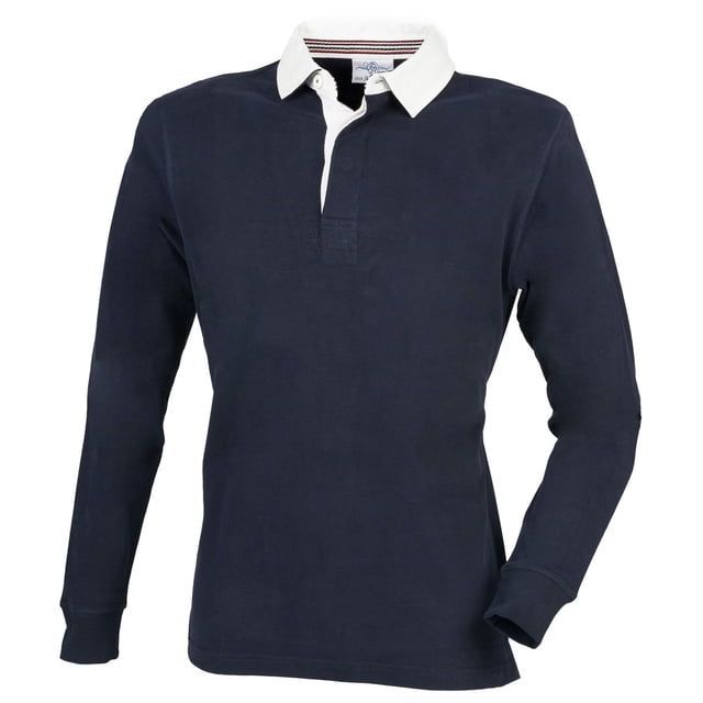Front Row Chandail/haut de Rugby à Manches Longues Premium pour Hommes