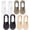 4 Pairs-d, variant on Velthentic Invisible Breathable Anti-Slip Socks, Ultra Thin Liner Lightweight Mesh No Show Socks for Women Men