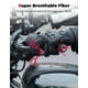 thumbnail image 4 of Guantes de moto KEMIMOTO con pantalla táctil para hombres/mujeres negros, 4 of 6