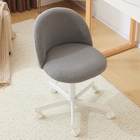 muted grey teddy fleece swivel product