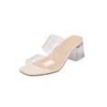 thumbnail image 1 of Vestidos de Verano de Tamaño Mayor de las Mujeres Correas de Tacón Del Dedo Del Pie Superior Transparentes para Tacones Altos Sandalias de Moda Y Cómodas, 1 of 7