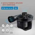 thumbnail image 2 of Electric Air Pump, Portable Air Mattress Pump for Inflatable Pool Floats, Inflator/Deflator Pumps Perfect for Outdoor Camping, Inflatable Cushions, 2 of 5