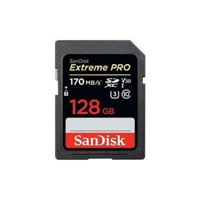 SanDisk SDSDXXY128GANCI 128GB Extreme PRO 170 MBs UHSI SDXC Memory
