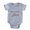 Heather Grey, variant on CafePress - FIN Eat Chocolate - Cute Infant Baby Football Bodysuit