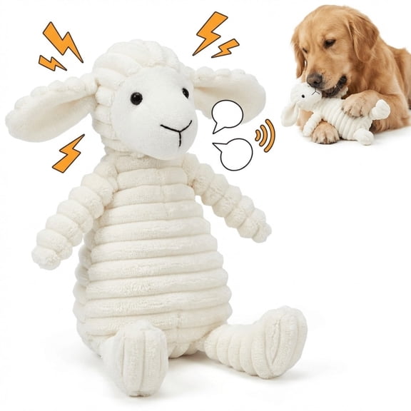 Sheep Squeaky Stuffed Toys, Plush Lamb, Cute Soft Toys For Boys And Girls Lamb Stuffed Animals, Tuffed Animals, Baby Toys, Plush, Toys, Dog Toys, Plush Animals
