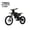 Falcon GT Black, variant on 79BIKE-Falcon Pro 10000W peak 52MPH 410NM 72V 35AH Electric Off-road Motorcycle for Adults ,Mountain Ebike ,120km Range19" Tire Electric Dirt Bike Full Suspension Hybrid UL2849MTB