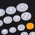 thumbnail image 1 of Kit de Engranajes de Plástico, Accesorios de Kits de Bricolaje de Varios Tamamos para Robot de Coche de Avión de Motor de Juguete, 1 of 7