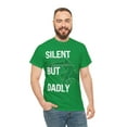 thumbnail image 6 of Funny Fathers Day Silent but Dadly Mens T-Shirt S-5XL, 6 of 12