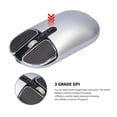 thumbnail image 4 of Ratón Inalámbrico Recargable Mute Quiet Click Mouse Ratón Ergonómico Conexión 2.4G 800/1200/1600Dpi Tecla De Acceso Directo De Escritorio Delgado Para Pc Laptop Notebook Cateissary EL014172-05, 4 of 6