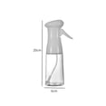thumbnail image 3 of bbq spray bottle oil spray bottle oil sprayer mister oil spritzer sprayer oils bottle Cooking Oil Sprayer PP PET BBQ Spray Bottle Oil Sprayers Mister for Mixing Salad 200mlWhite ANGGREK Otros, 3 of 8