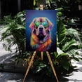 thumbnail image 4 of Hippie Mastiff Portrait oil painting Watercolor Tie-dye Vintage Vertical Matte Canvas Poster Mastiffs Dog Lover Gifts Idea Wall Art Home Decor - 00015, 4 of 5
