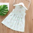 thumbnail image 4 of ibuvkizy Girls Summer Dresses Baby Princess Dress Toddler Baby Girls Sleeveless Dress Graphic Print Children's Clothing Toddler Birthday Party Gown Kids Cute, 4 of 4