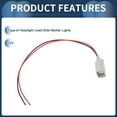 thumbnail image 4 of Conjunto de arnés de cableado de faros Unique Bargains No.WPT1204 para Chevy Cruze 2011-2019, luces de marcador lateral, arnés de cable con 4 terminales, 1 conjunto, 4 of 7