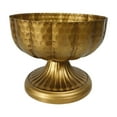 thumbnail image 3 of bedienty Urn Planter European Classic Rustic Basin Flower Pot for Cafe Wedding Office Deep Gold 20cm, 3 of 6