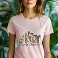 thumbnail image 5 of True Story He Is Risen Christian T-Shirt for Men and Women, CarolinaBlue, Size 3XL, 5 of 6