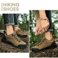 thumbnail image 4 of AUXDIQ Hiking Shoes Mens Waterproof Mountain Trekking Shoes Men Breathable Walking Shoes Outdoor Sports Running Camping Climbing, 4 of 5