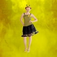 thumbnail image 3 of Northlight Adult Women's Bumblebee Tank Dress Halloween Costume - Medium - Black and Yellow, 3 of 5