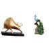 thumbnail image 1 of Elegante Escultura De Animal De Toro Y Pavo Real, Adorno De Mesa Para Decoración Del Hogar, Dormitorio, Oficina, Sala De Estar, Entrada, Estantería, Artesanías, Figurita, 1 of 8