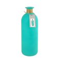 thumbnail image 1 of Lerman Decor glass bottle teal, 1 of 4
