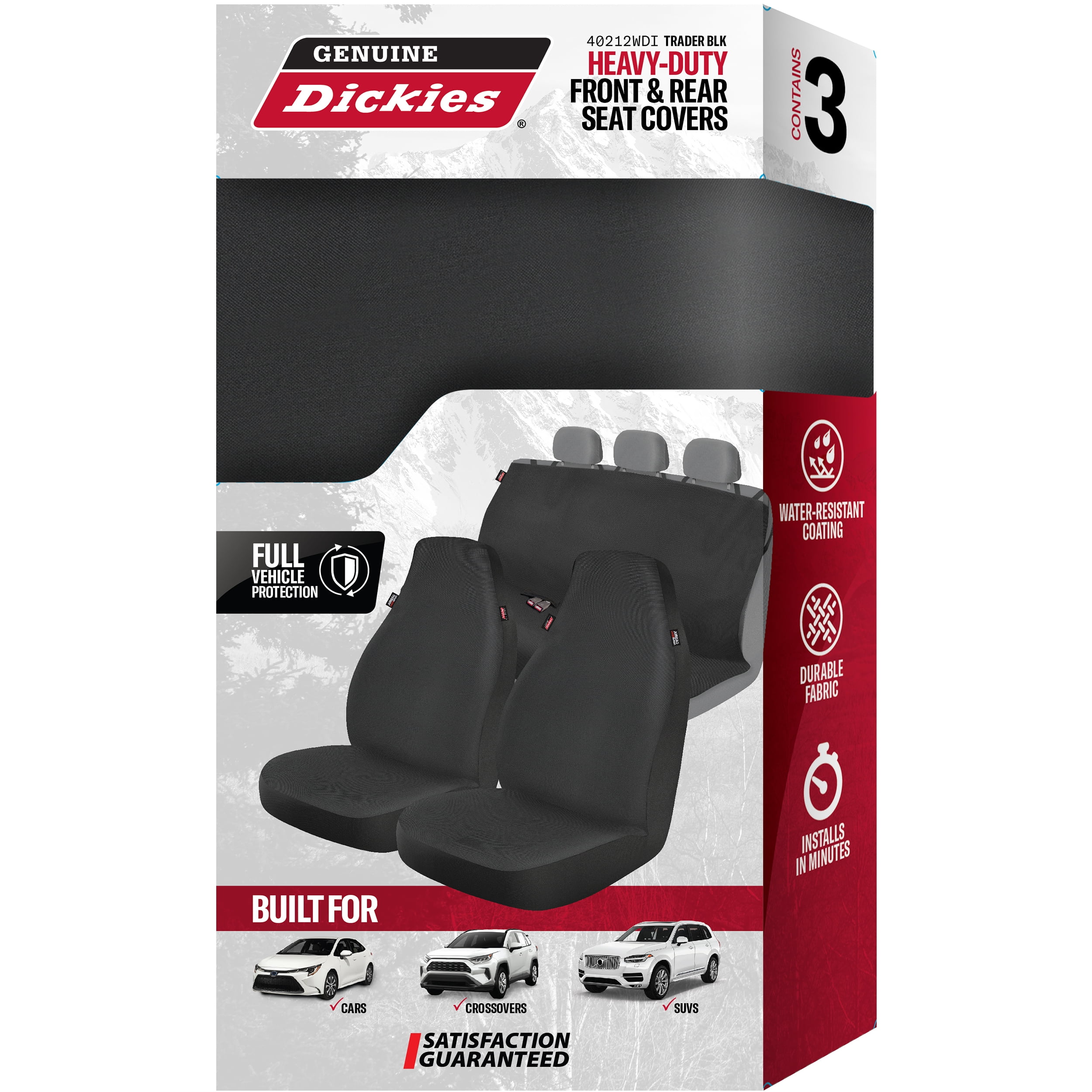 Dickies car seat covers heavy duty discount
