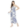 thumbnail image 3 of Oussum Women Long Tube Dress Sleeveless Summer Maxi Plus Size Dresses, White, 3 of 7