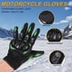 thumbnail image 3 of par de guantes de motocicleta antideslizantes y absorbentes (verdes), 3 of 5